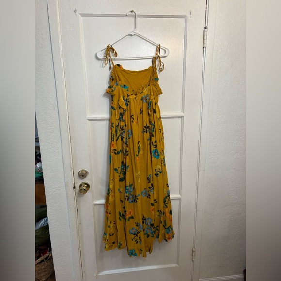 Anthropologie Maeve High-Low Pleated-Trim Dress - Picture 6 of 7